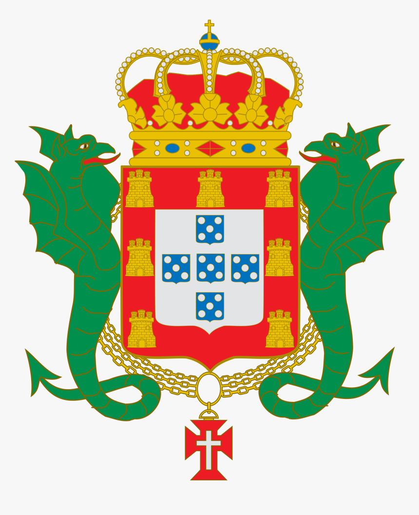 Coats Of Arms Of Rodrigues , Png Download - Portuguese Royal Coat Of Arms, Transparent Png, Free Download