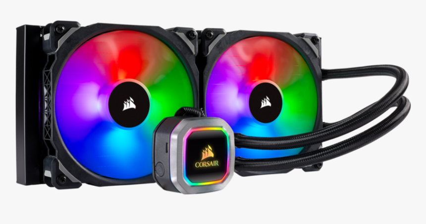 Corsair H115i Rgb Platinum Aio Cooler Gets A Hefty - Corsair H115i Pro Rgb Platinum, HD Png Download, Free Download