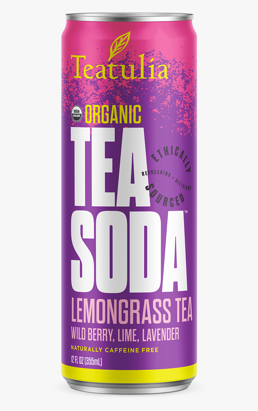 Lemongrass Tea Soda - Tea Soda, HD Png Download, Free Download