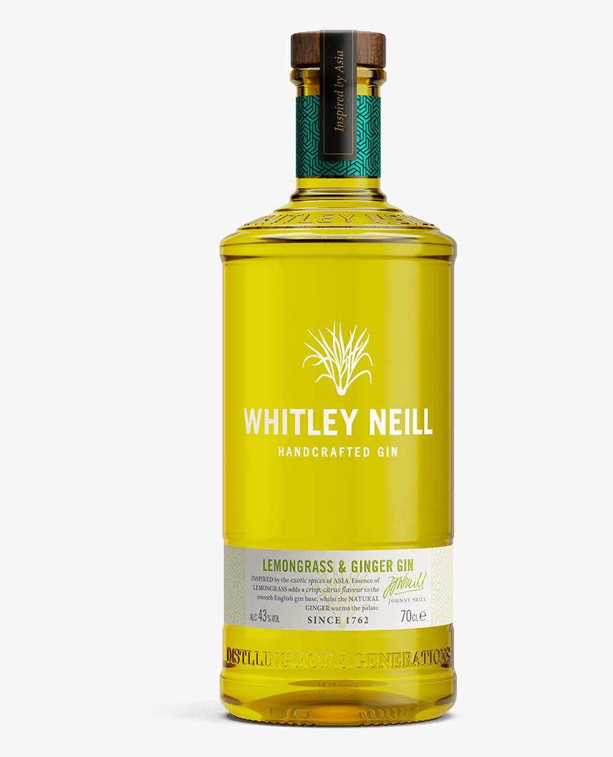 Whitley Neill Lemongrass & Ginger Gin, HD Png Download, Free Download