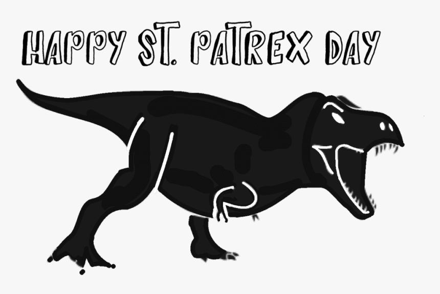 Happy St Patrex Day - Tyrannosaurus, HD Png Download, Free Download