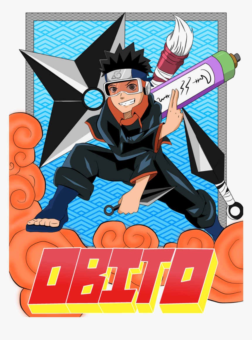 Fanart Obito And Naruto, HD Png Download, Free Download