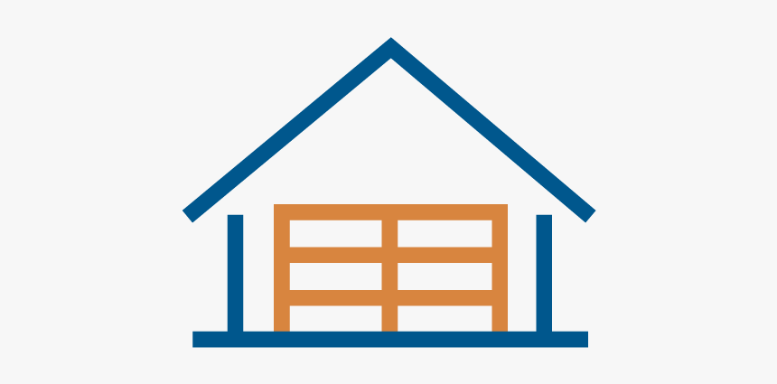 Icons Shed Blue - Home Social Distance Vector, HD Png Download, Free Download