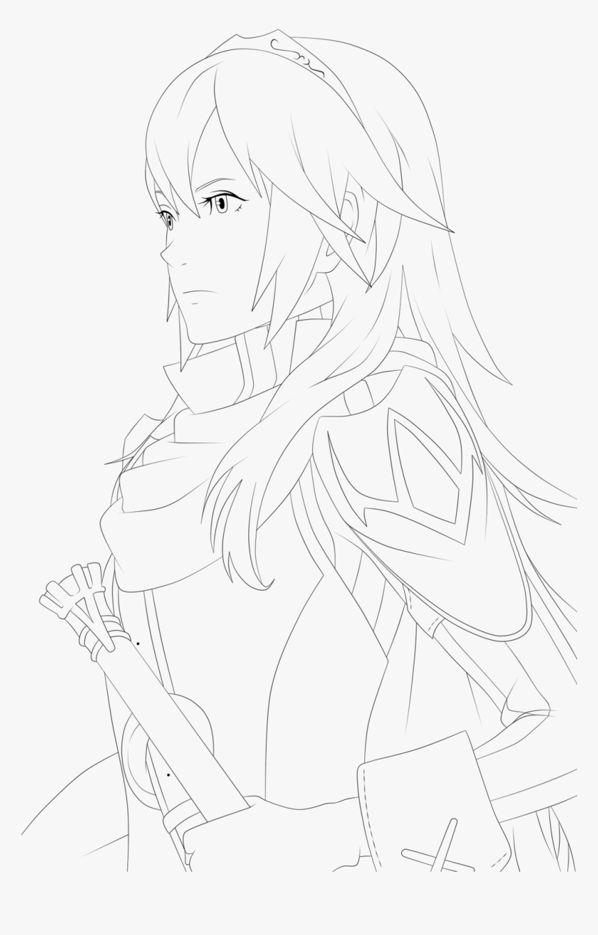 Fire Emblem Coloring Pages Google Search Coloring Book - Line Art, HD Png Download, Free Download