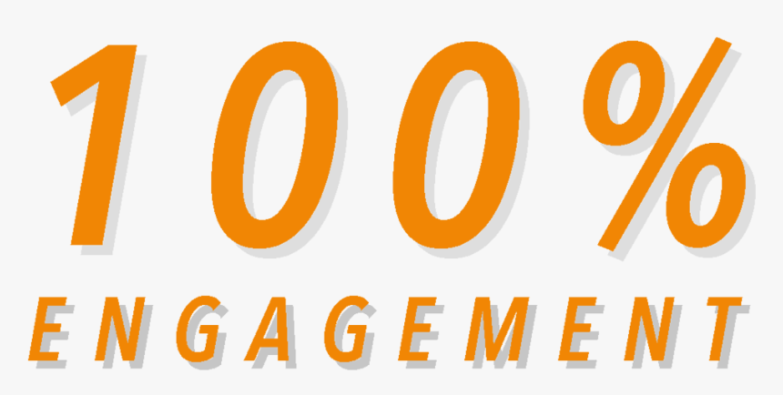 100% Engagement, HD Png Download, Free Download