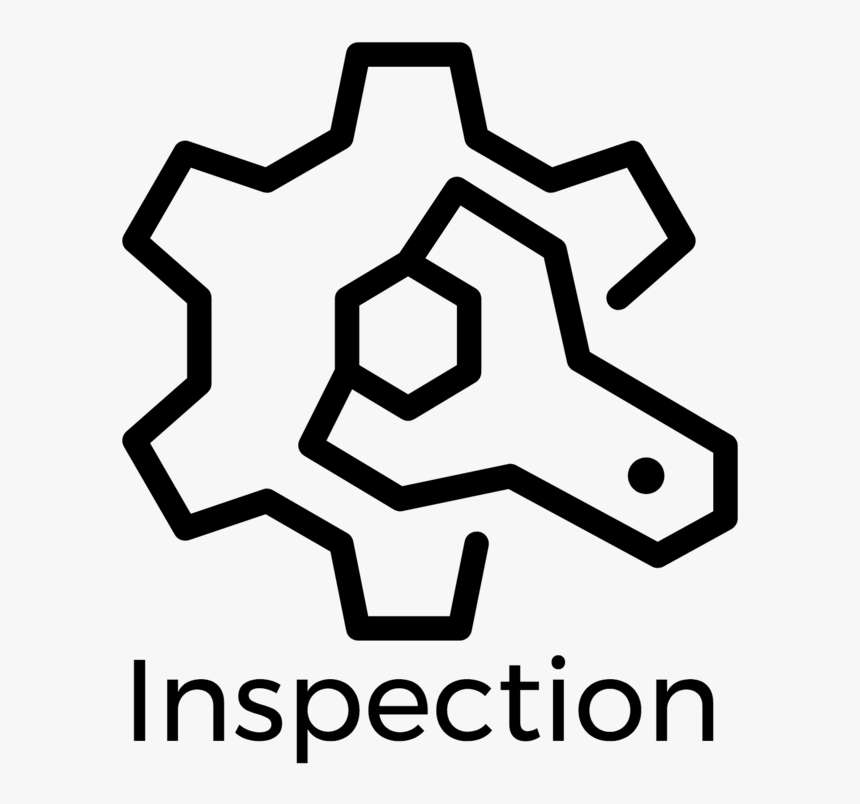 Fire Extinguisher Inspection Logo - Settings Icon Png White, Transparent Png, Free Download