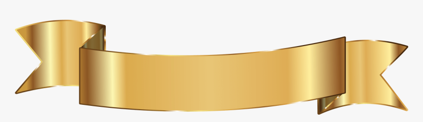 Gold Ribbon Png, Transparent Png, Free Download