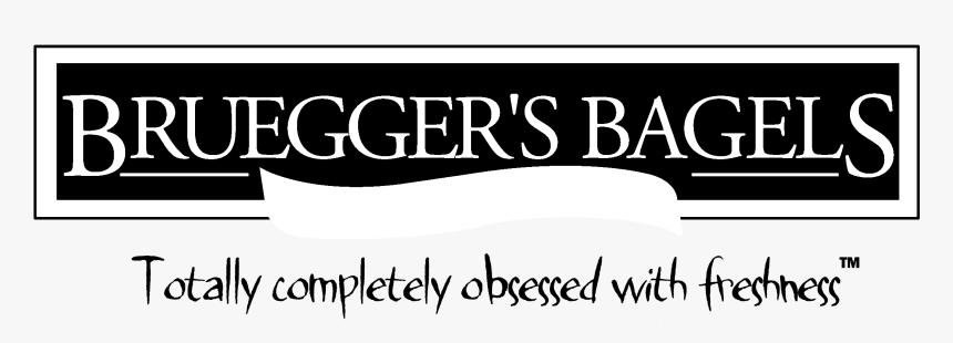 Bruegger"s Bagels Logo Black And White - American University, HD Png Download, Free Download