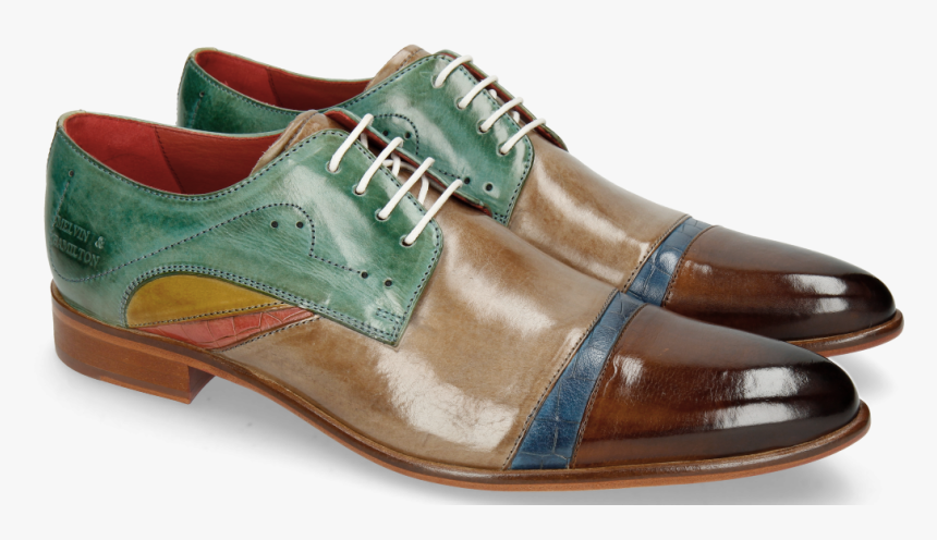 Derby Shoes Toni 39 Nougat Crock Wind Digital Earthly - Melvin Hamilton Toni 36, HD Png Download, Free Download