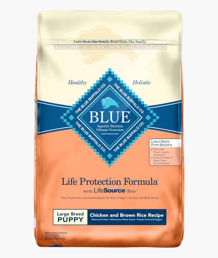 Blue Large Breed Puppy Food, HD Png Download, Free Download