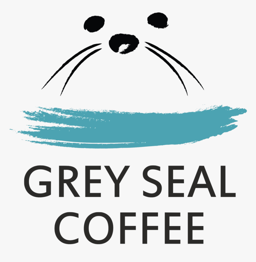 Grey Seal Coffee Logo - Poster, HD Png Download, Free Download