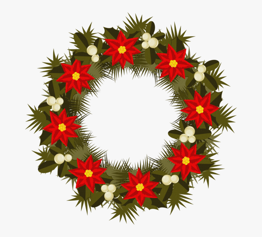 Marco Navidad Corona , Png Download - Coroa Natalina Png, Transparent Png, Free Download