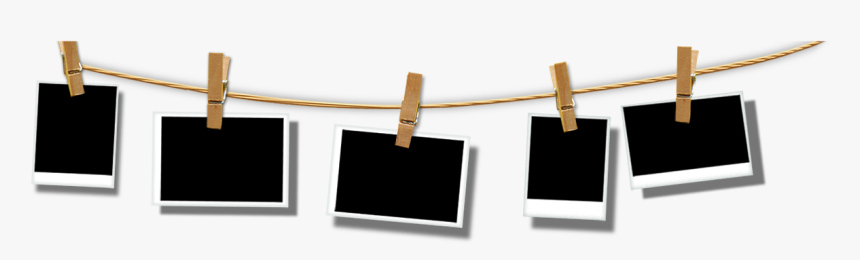 Transparent Polaroid Clipart - Polaroid Frame With Clip Png, Png Download, Free Download