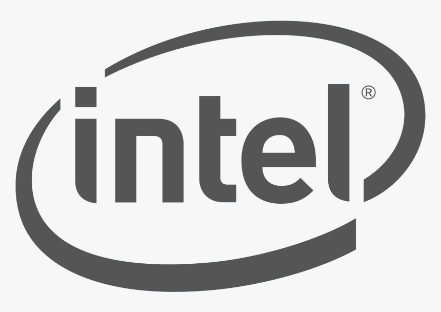 Intel Logo, Logotype, Gray - Intel, HD Png Download, Free Download