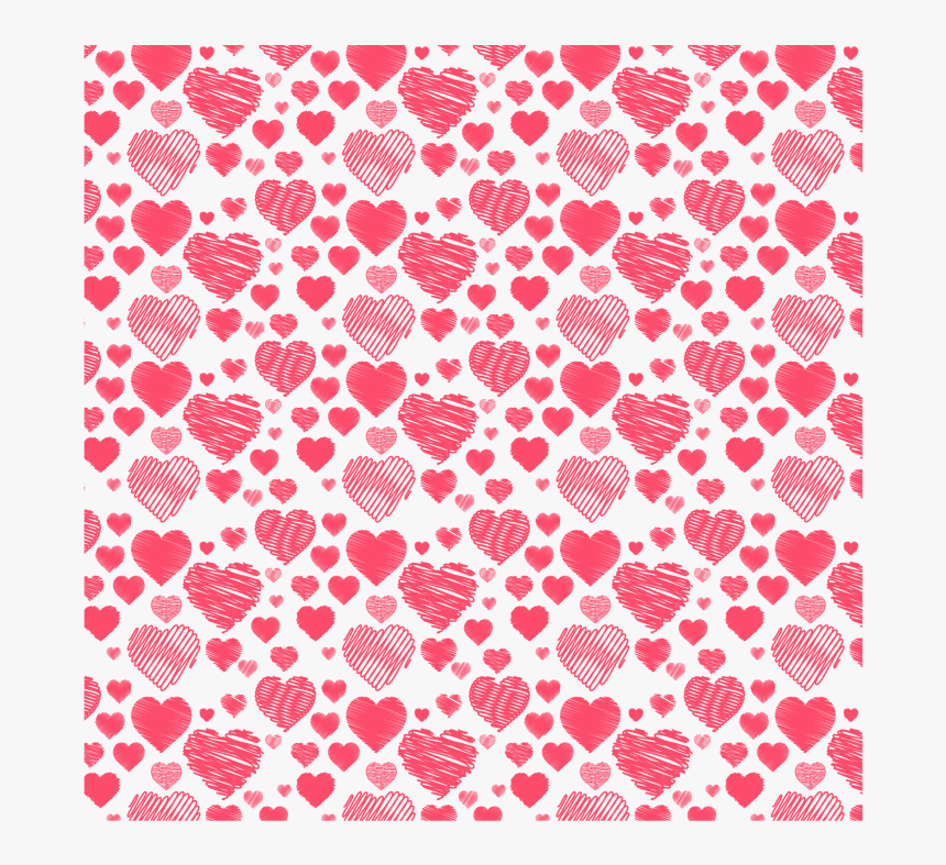 Heart Background Png Image Free Download Searchpng - Valentines Day Background Pattern, Transparent Png, Free Download