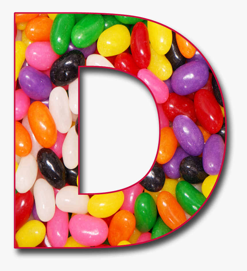 Jelly Bean Letters Transparent, HD Png Download, Free Download