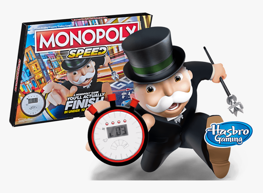 Finish In Under 10 Minutes - Monopoly Speed Board Game, HD Png Download, Free Download