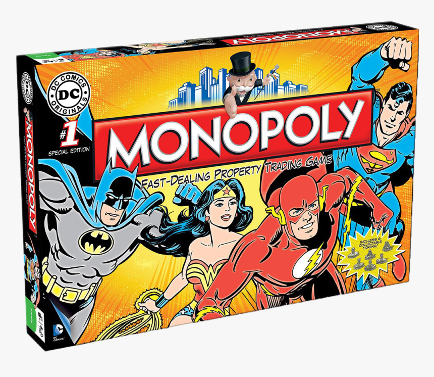 Dc Comics Monopoly, HD Png Download, Free Download