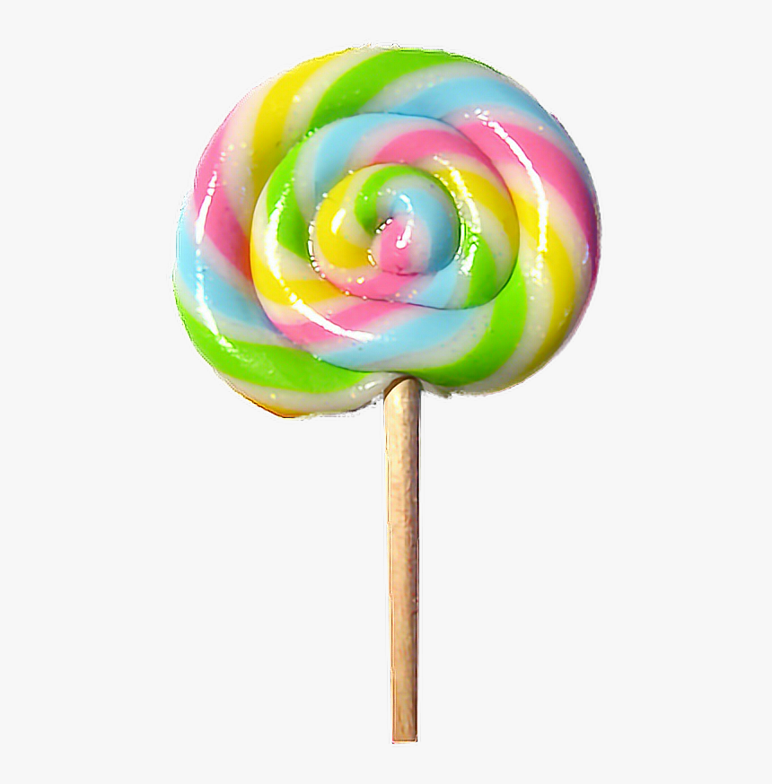 Transparent Lolipop Png - Rainbow Lollipop, Png Download, Free Download