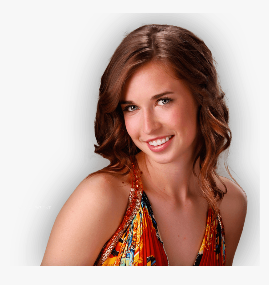 Female Patient With Beautiful Smile - Photo Shoot, HD Png Download, Free Download