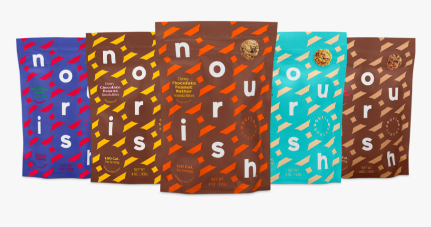 Transparent Diagonal Stripe Pattern Png - Nourish Snacks Packaging, Png Download, Free Download