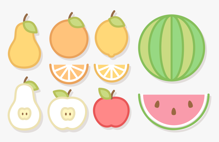 Apple Fruit Salad Orange Illustration Pineapple Cut - Fruit, HD Png Download, Free Download