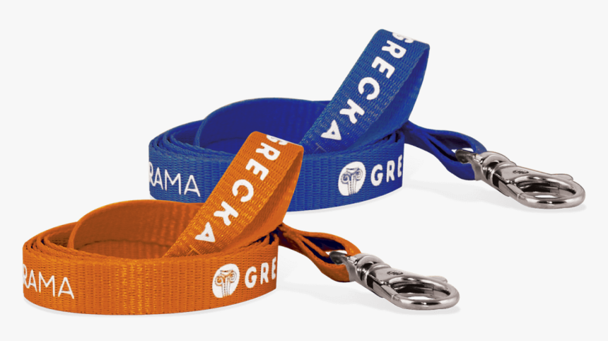 Flat Clip Lanyard - 1 Color Print Lanyard, HD Png Download, Free Download