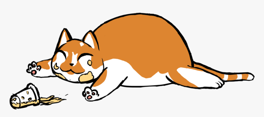 Fat Cat Png - Fat Cat Clip Art, Transparent Png, Free Download