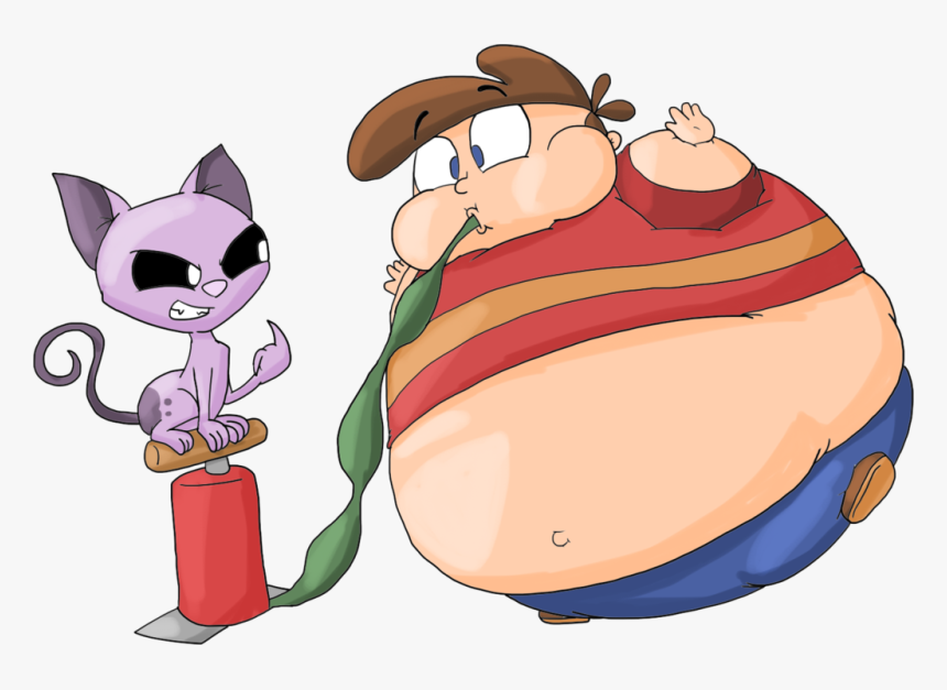 Prisonsuit-rabbitman 132 21 Mr Kat Inflates Coop By - Kid Vs Kat Fat Cat, HD Png Download, Free Download