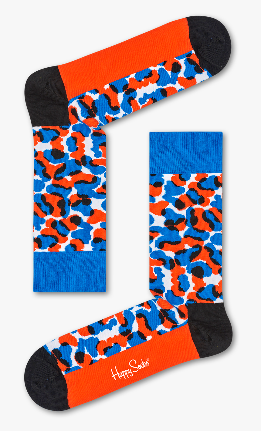 Wiz Khalifa Black & Blue Sock - Happy Socks, HD Png Download, Free Download