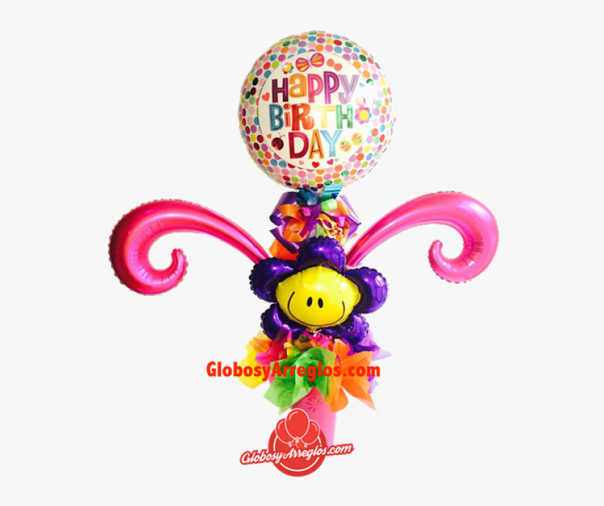 Arreglo De Globos Domicilio Monterrey ^85cms Alto^ - Baby Toys, HD Png Download, Free Download
