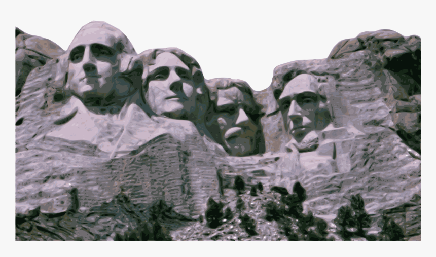 Graphic Freeuse Library Big Image Png - Mount Rushmore, Transparent Png, Free Download