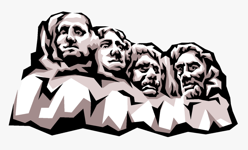 Presidents Day Clipart Presidents Day Clipart Backgrounds - Mt Rushmore Clipart, HD Png Download, Free Download