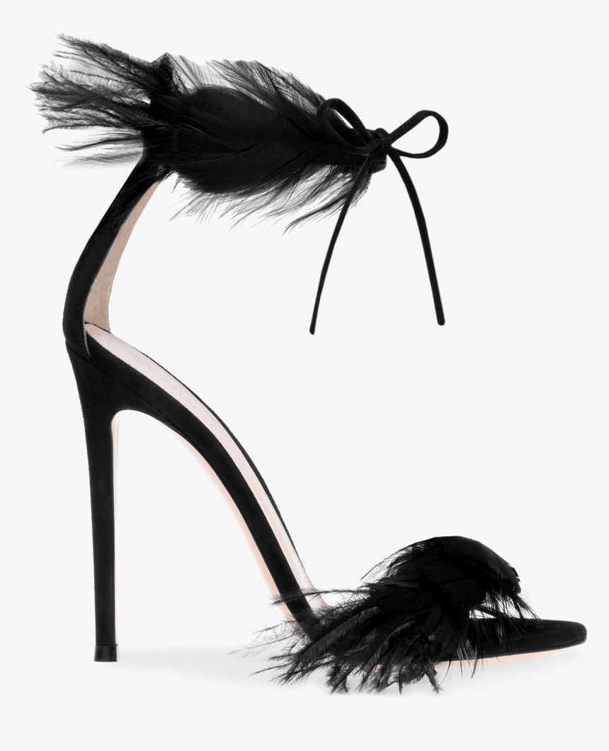 Gianvito Rossi Feather Sandals, HD Png Download, Free Download