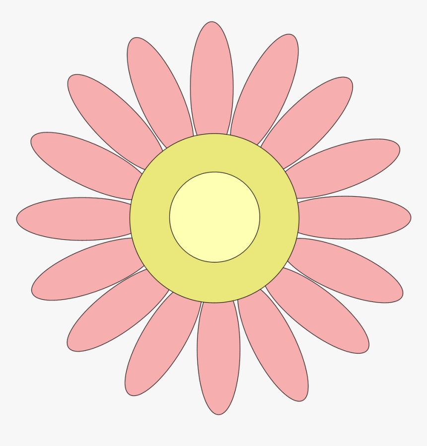 Cute Kawaii Flowers , Png Download - Transparent Background Flower Clipart Png, Png Download, Free Download