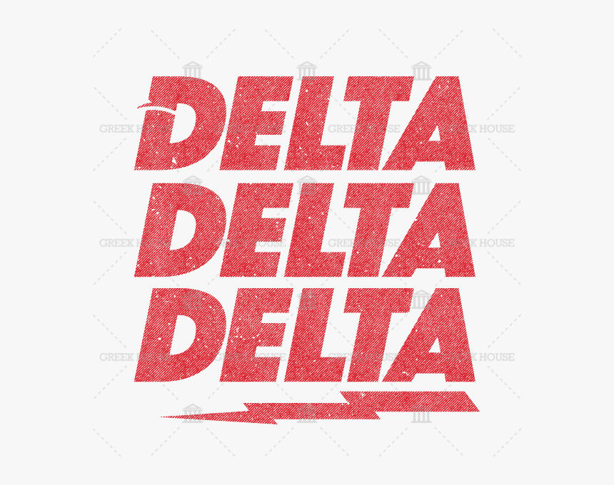 Tri Delta Sorority Transparent, HD Png Download, Free Download