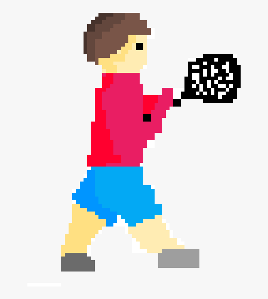 Atari Tennis Player Clipart , Png Download - Cartoon, Transparent Png, Free Download
