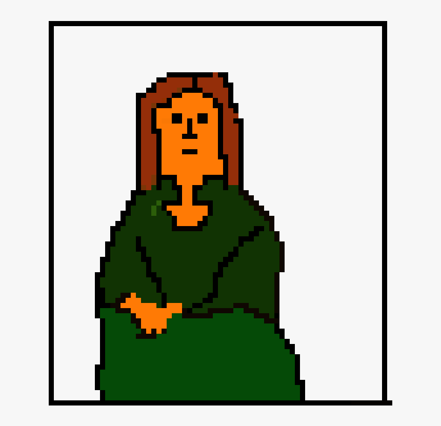 Mona Lisa Pixel Art Maker - Clip Art, HD Png Download, Free Download