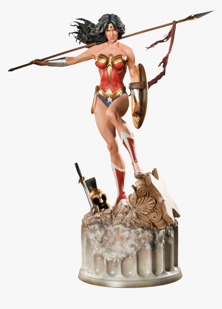 Wonder Woman Premium Format Figure , Png Download - Wonder Woman Premium Format, Transparent Png, Free Download