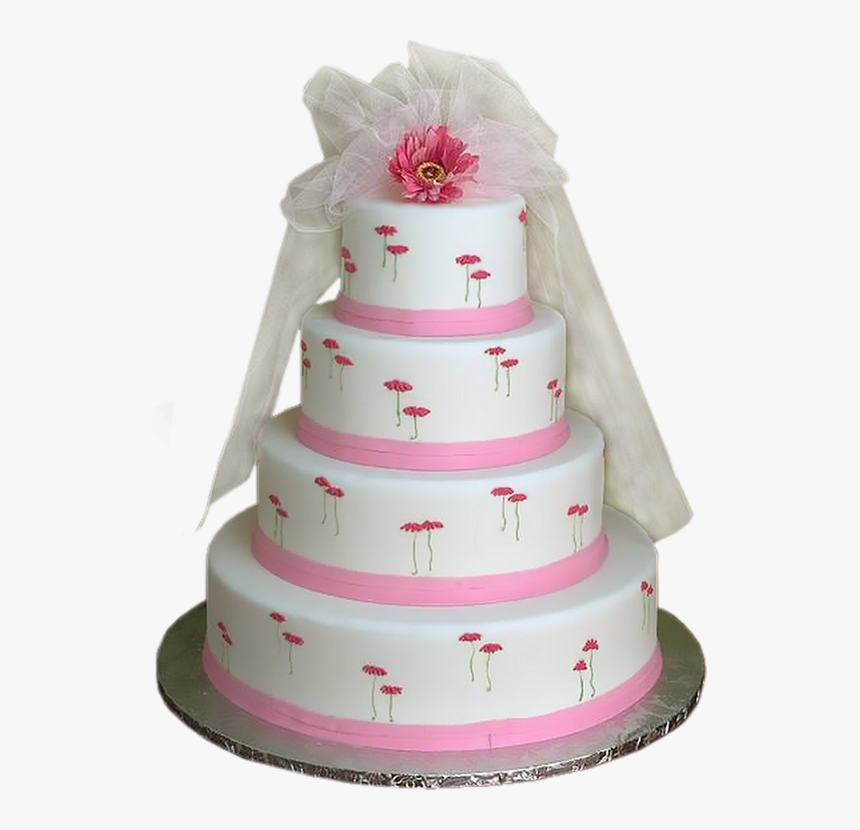 Gâteau De Mariage - Happy Birthday Cake 5 Step, HD Png Download, Free Download