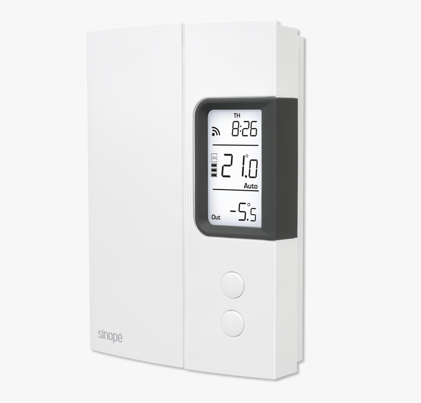 Thermostat Pour Chauffage Électrique - Digital Clock, HD Png Download, Free Download