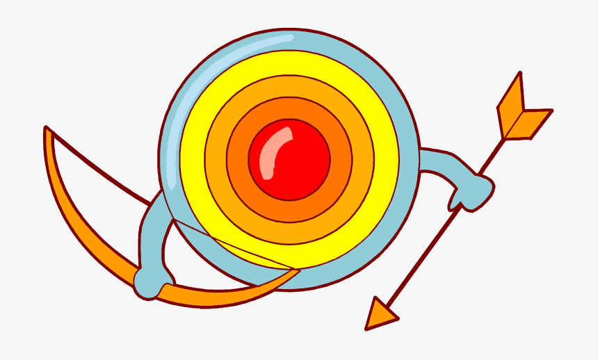 Free Cartoon Archery Target Clip Art Image From Free-clip - Gif Image  Target Transparent, HD Png Download - kindpng