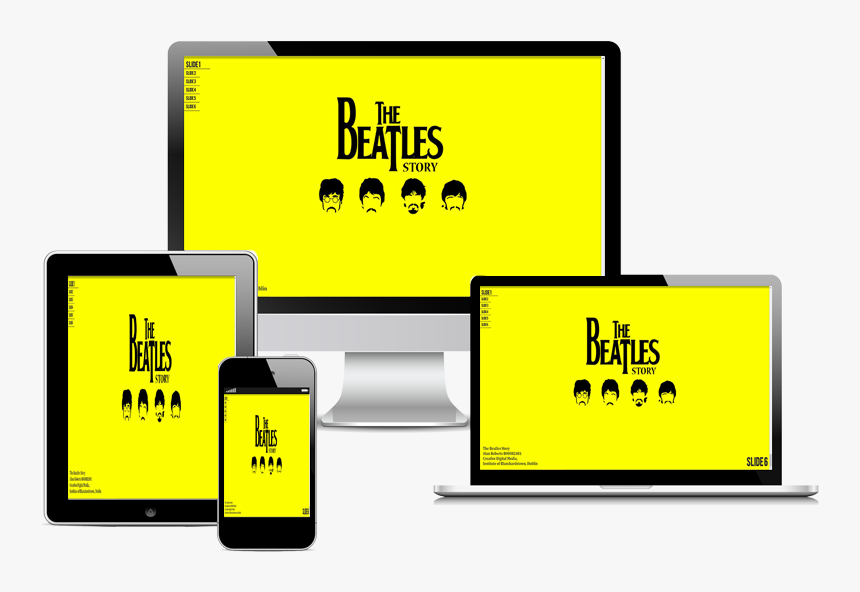 The Beatles Parallax Site - It's Here To Stay, HD Png Download, Free Download