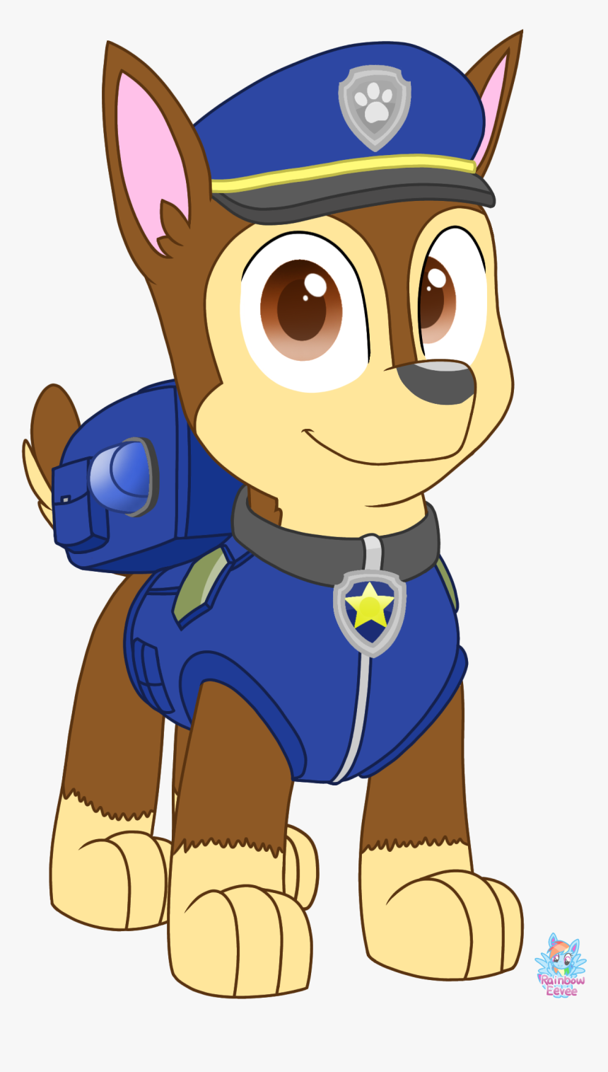 Chase Paw Patrol Vector - Chase Paw Patrol, HD Png Download kindpng