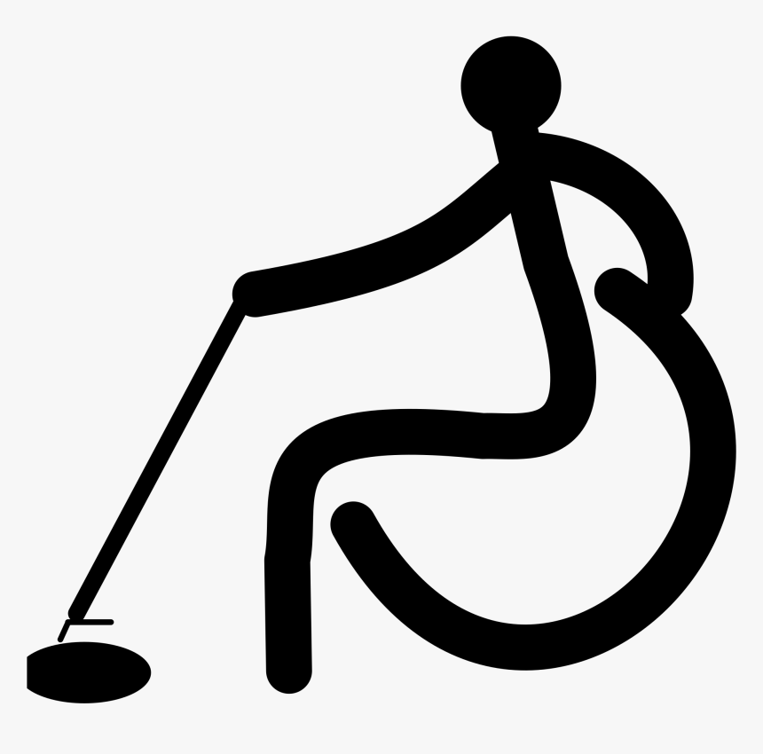 Hockey Clipart Wheelchair - Clipart White Boccia, HD Png Download, Free Download