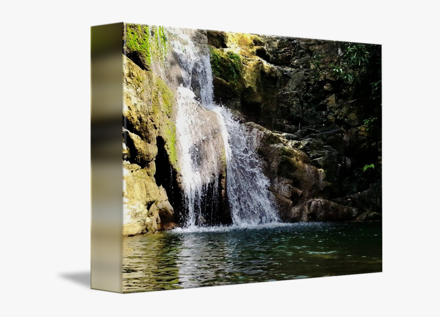 Drawing Rivers Waterfall - Waterfall, HD Png Download, Free Download