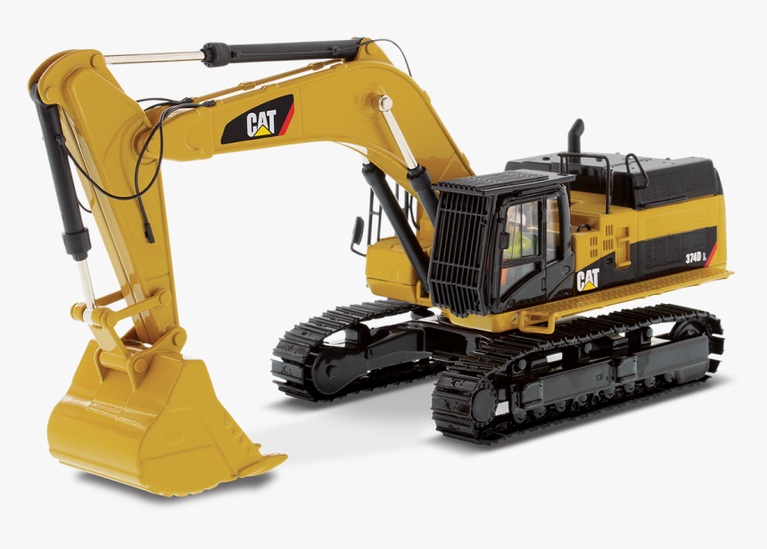 Caterpillar Excavators Png - Cat 374d Excavator, Transparent Png, Free Download