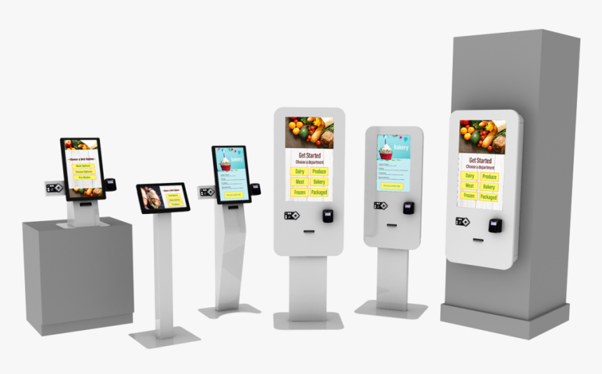 Grocery Self-service Kiosks - Interactive Kiosk, HD Png Download, Free Download