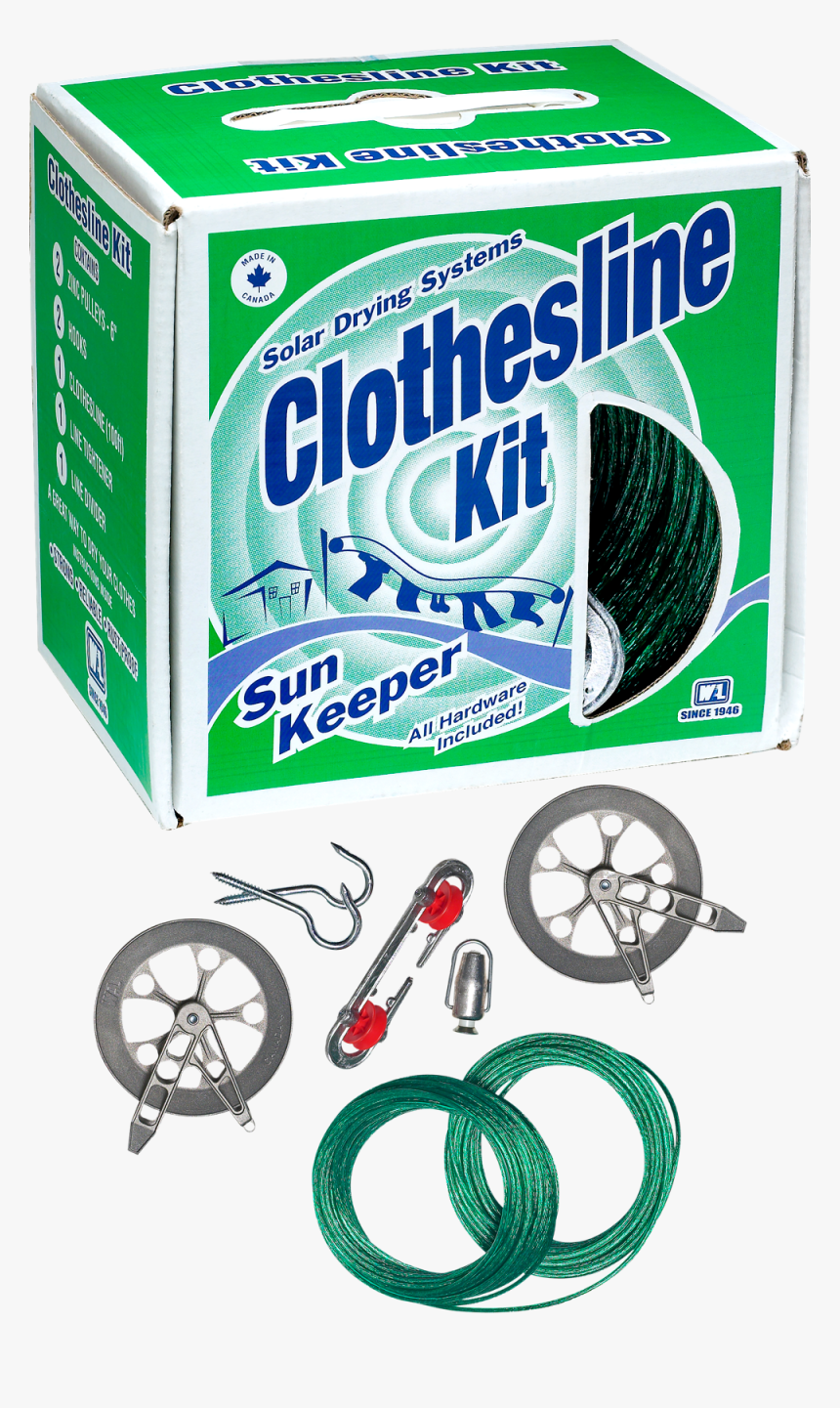 Outdoor Clothesline Kit - Household Supply, HD Png Download, Free Download