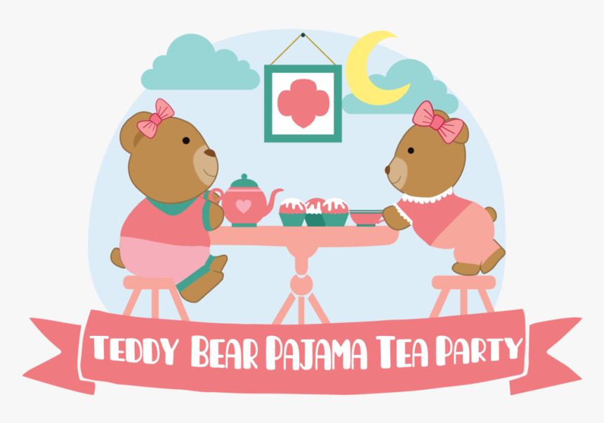Transparent Party Clipart Png - Teddy Bear Tea Patch, Png Download, Free Download
